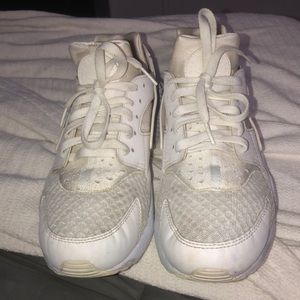 Nike huarache all whites retro 1s 2s 3s 4s 5s